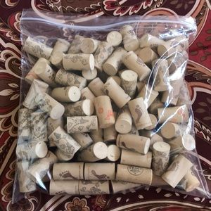 100 Recycled Wine Corks (Synthetic) 🍾